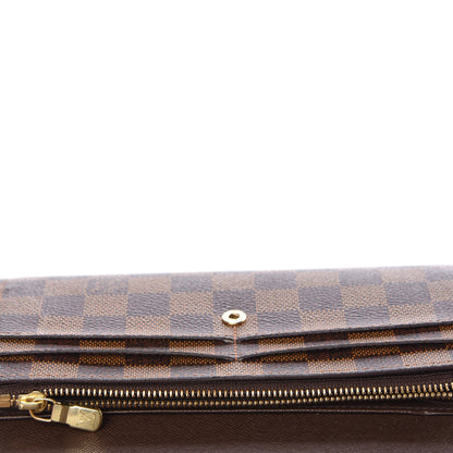 Louis Vuitton Damier Ebene Sarah Wallet 11 of 15