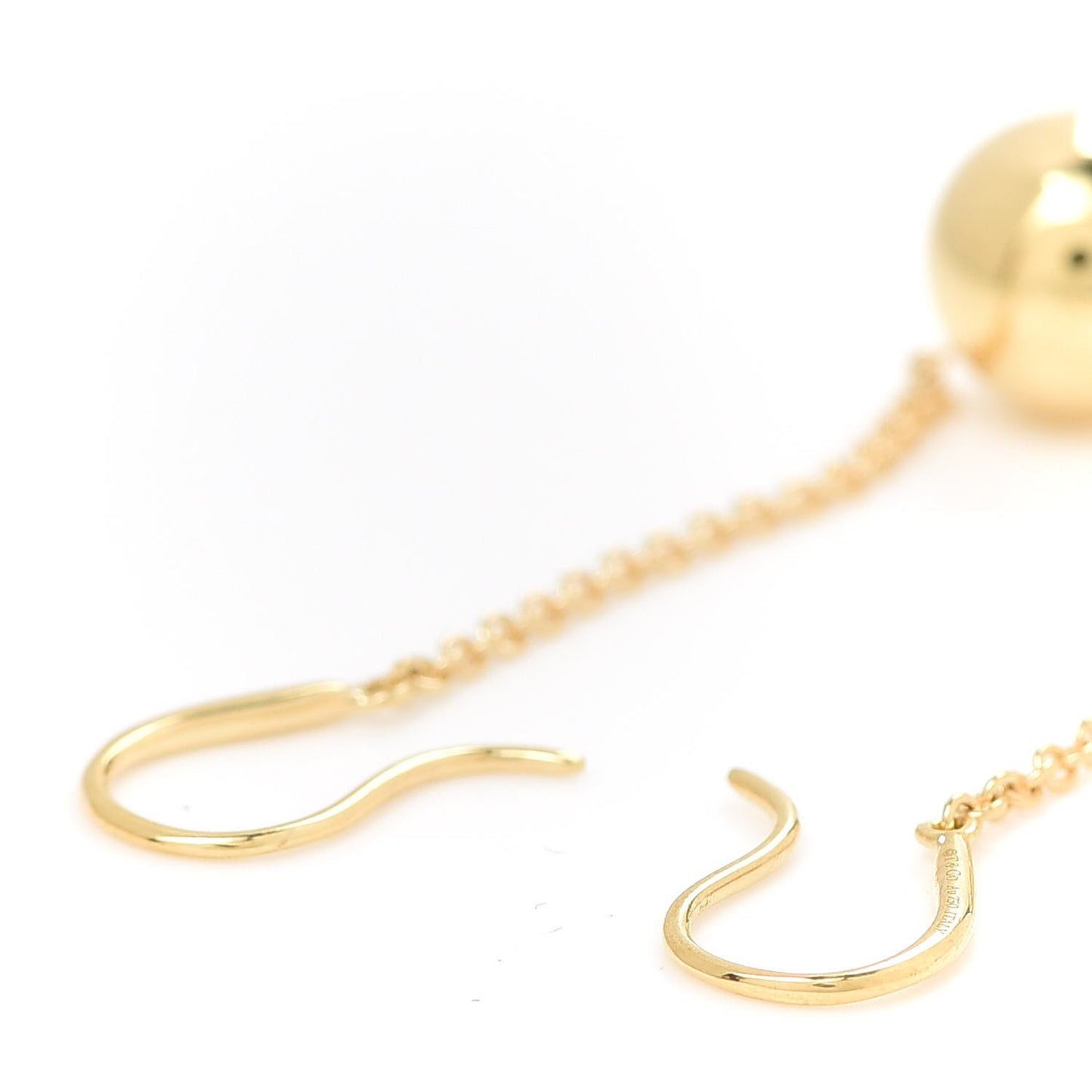 18K Yellow Gold 10mm HardWear Ball Hook Drop Earrings