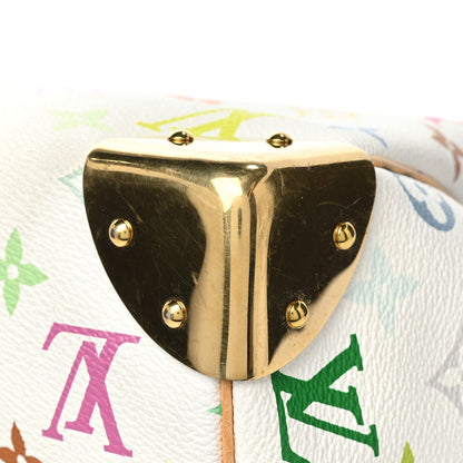 Louis Vuitton Monogram Multicolor Speedy 30 White 14 of 21