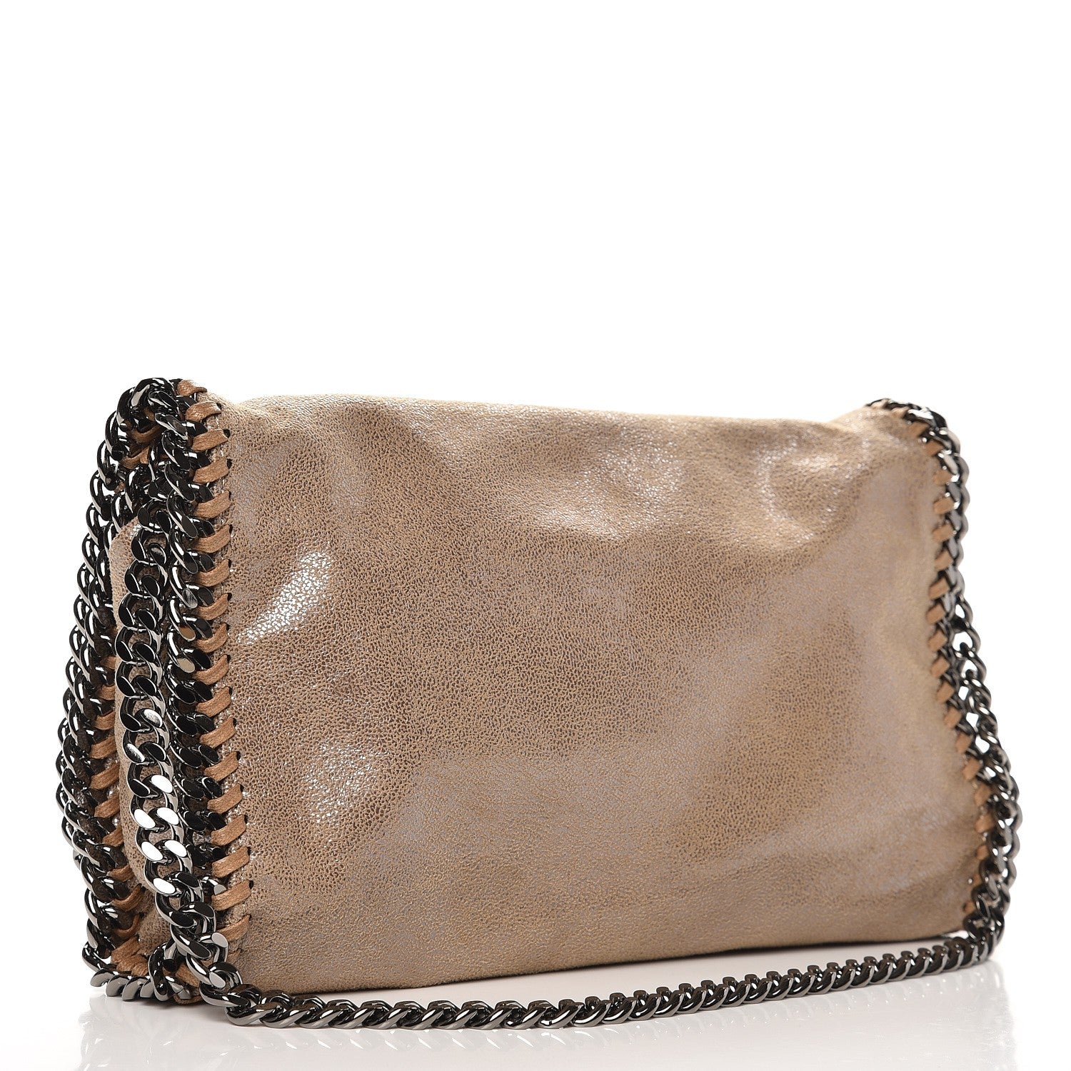 Stella McCartney Shaggy Deer Falabella Clutch Taupe 3 of 7