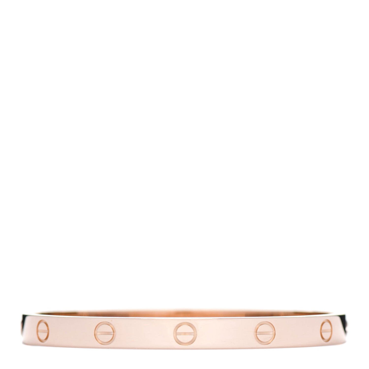 Cartier 18K Pink Gold LOVE Bracelet 18 1 of 4