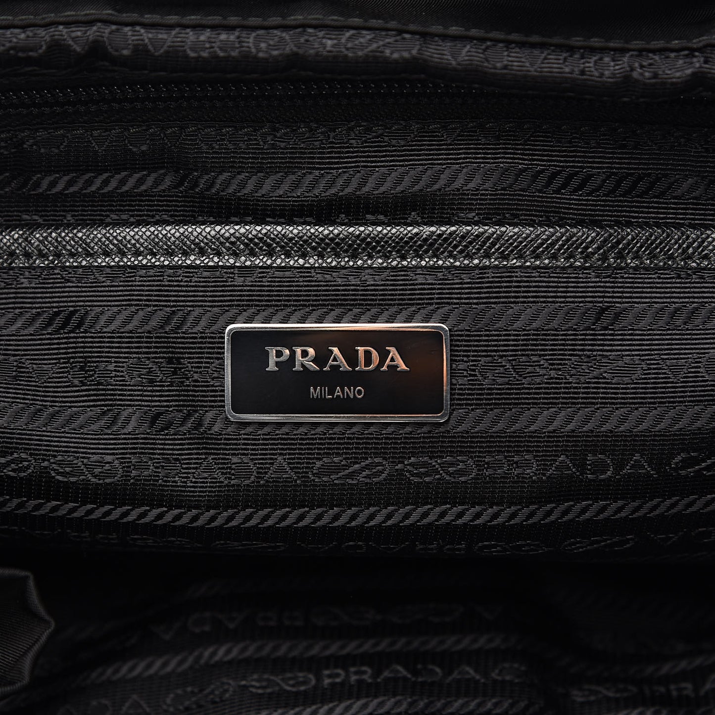 Nylon Vela Medium Backpack Black
