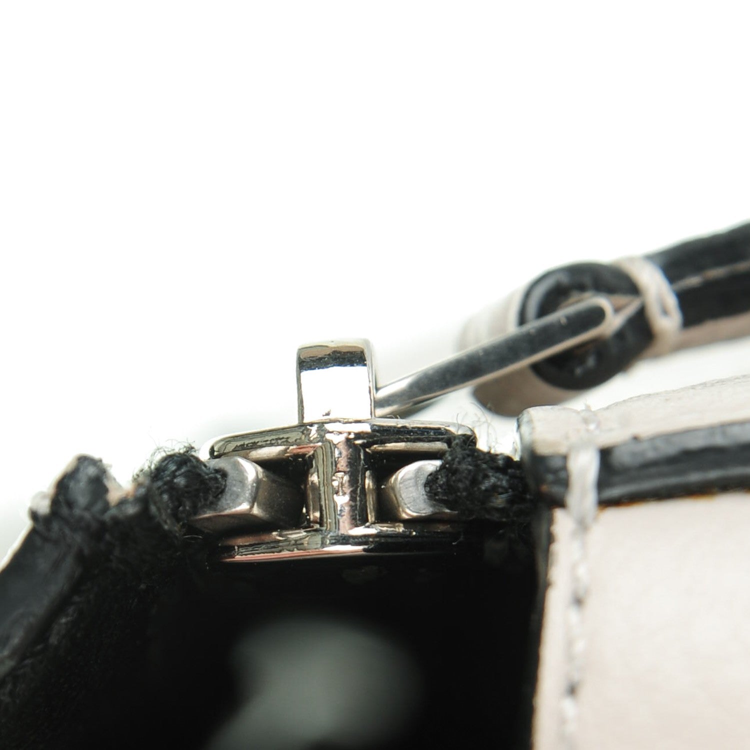Celine Grained Calfskin Medium Edge Shoulder Bag Pearl Grey 9 of 9