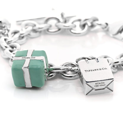 Tiffany Sterling Silver New York Manhattan Charm Bracelet 5 of 8