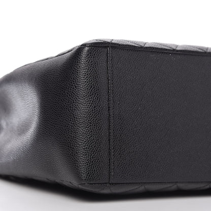 Chanel Caviar Quilted Grand Shopping Tote GST Black 6 of 11