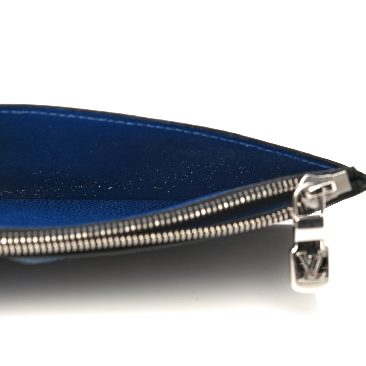 Monogram Taiga Coin Card Holder Cobalt