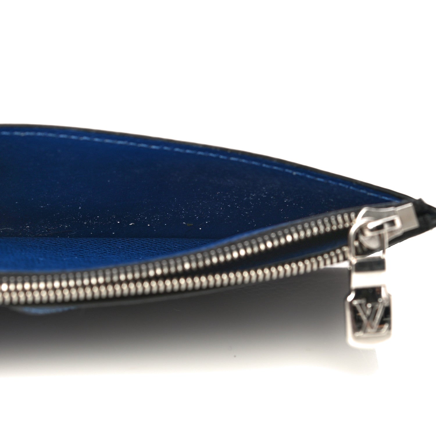 Louis Vuitton Monogram Taiga Coin Card Holder Cobalt 12 of 15