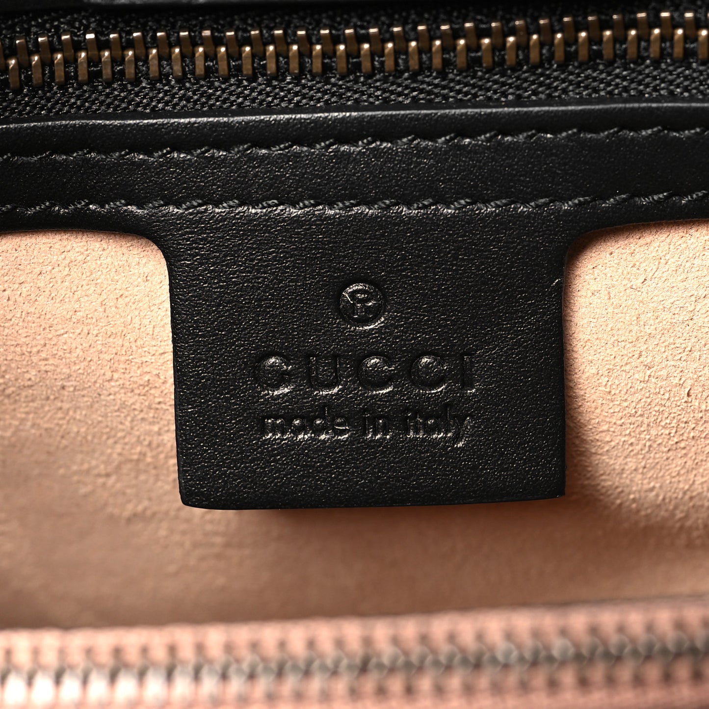 Calfskin Matelasse Small GG Marmont Tote Black