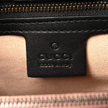 Gucci Calfskin Matelasse Small GG Marmont Tote Black 7 of 11