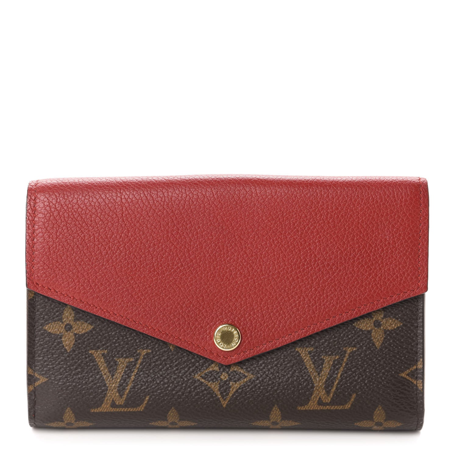 Louis Vuitton Monogram Pallas Compact Wallet Cherry 1 of 7