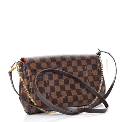 Louis Vuitton Damier Ebene Favorite MM 3 of 9