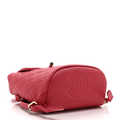 Chanel Caviar Quilted Small Filigree Backpack Pink 4 of 10