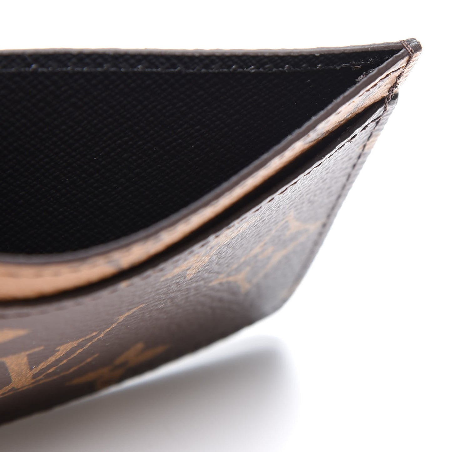 Reverse Monogram Card Holder
