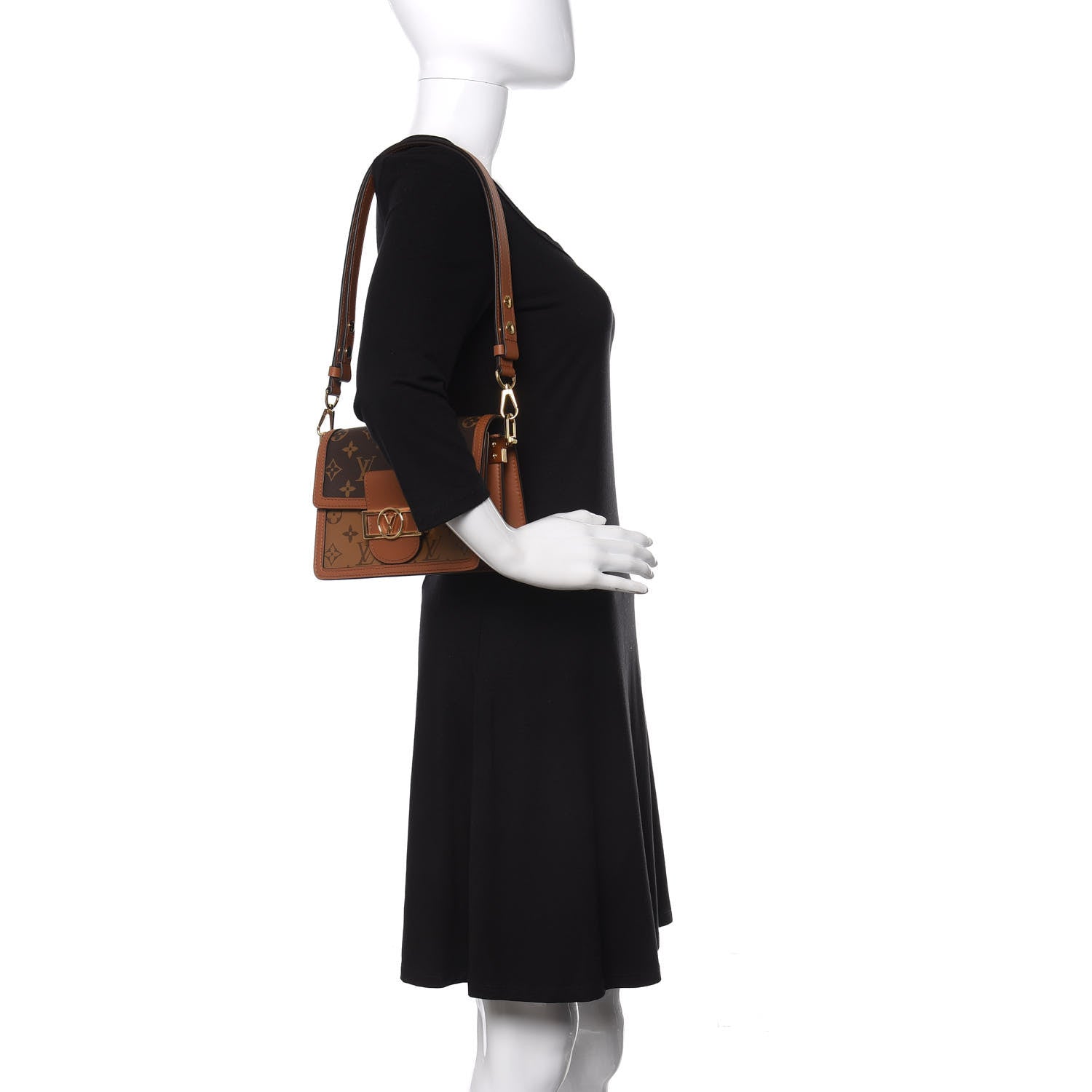 Louis Vuitton Reverse Monogram Dauphine Mini 2 of 10