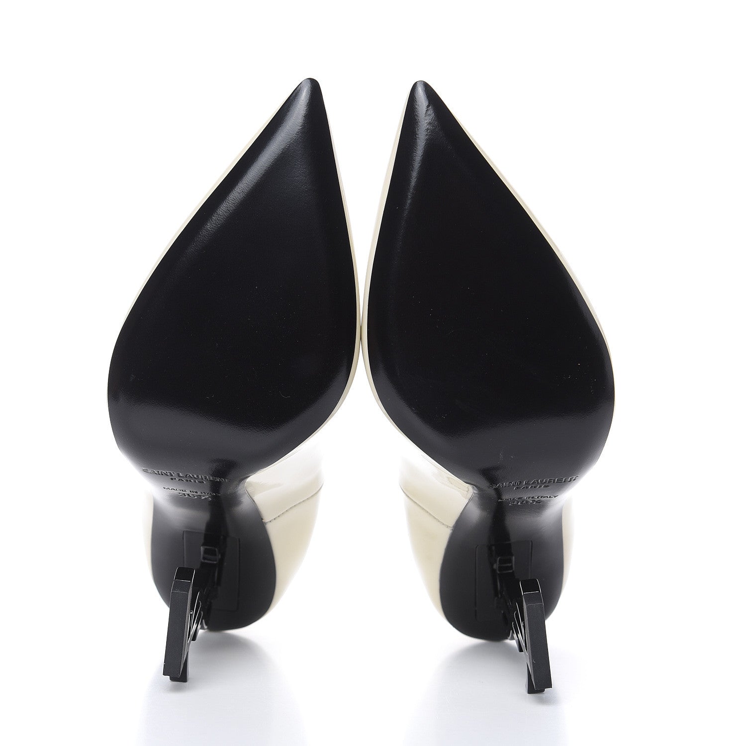 Saint Laurent Patent Opyum 110 Pumps 36.5 Neutro 5 of 10