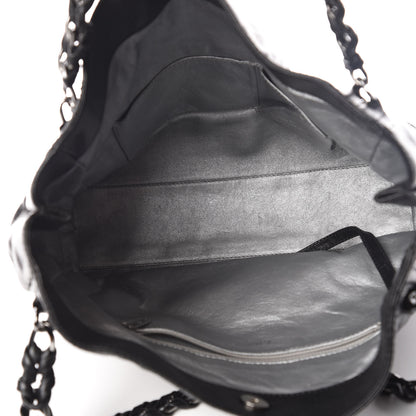 Chanel Glazed Caviar Modern Chain Tote Black 5 of 11