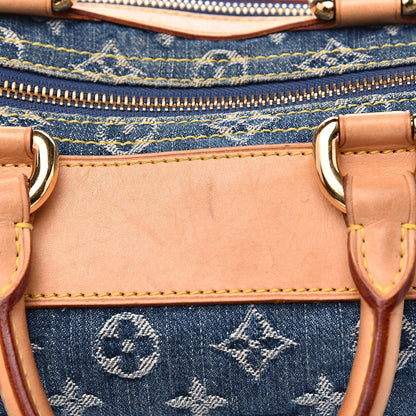 Louis Vuitton Monogram Denim Neo Speedy Blue 11 of 11