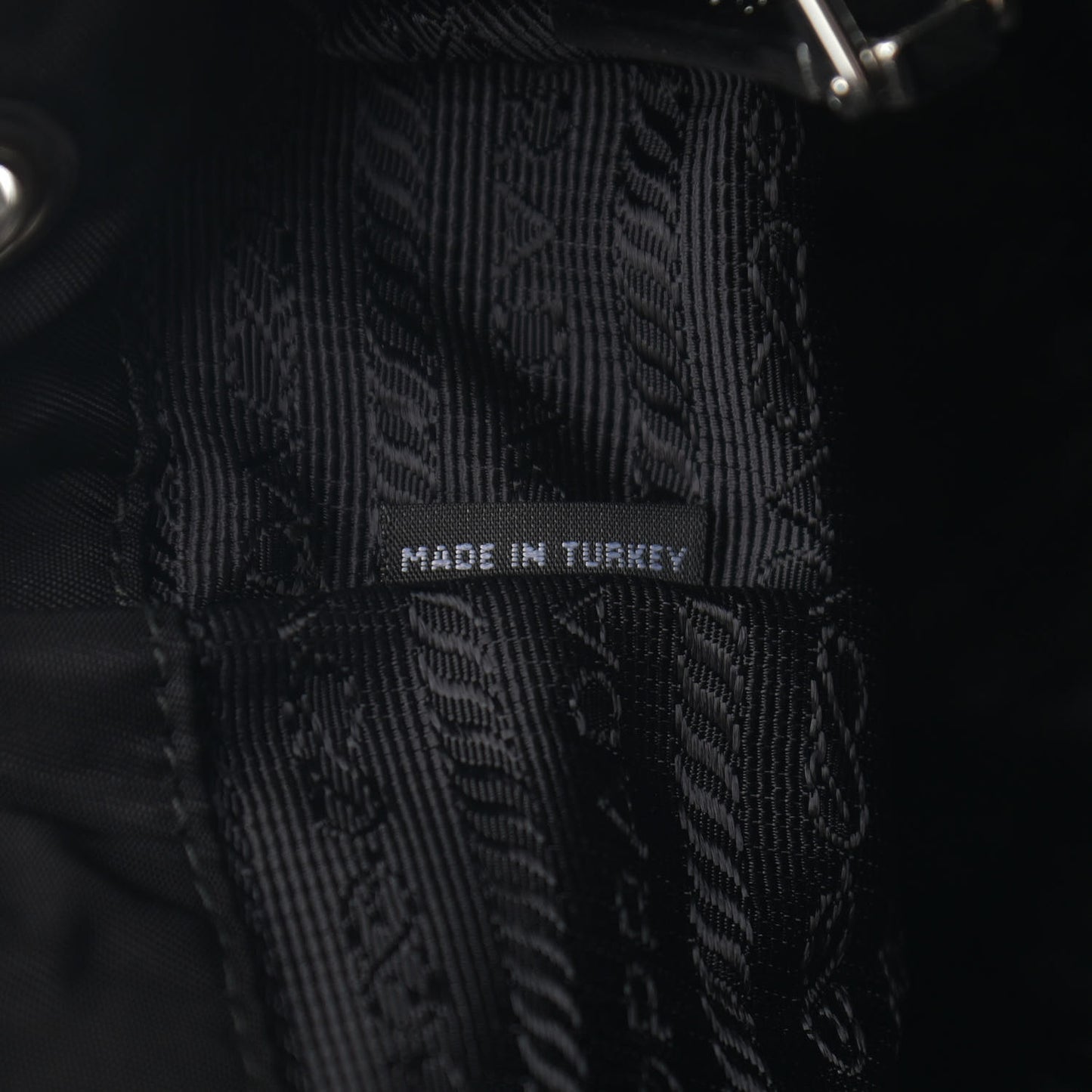 Tessuto Nylon Vitello Backpack Black
