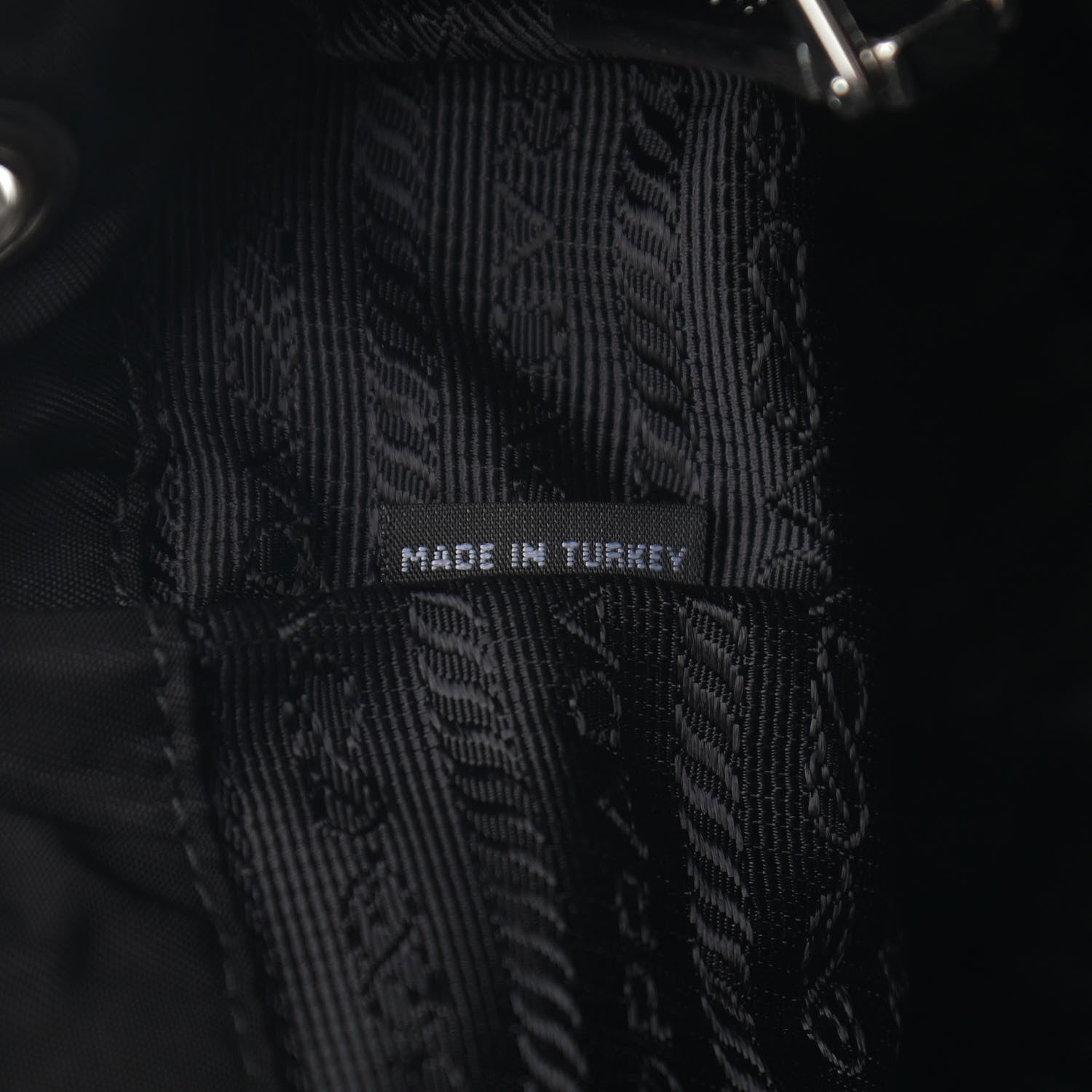 Prada Tessuto Nylon Vitello Backpack Black 7 of 11