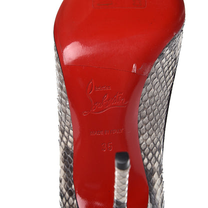 Christian Louboutin Python Lucido PVC Kid Paulina 100 Pumps 35 Multicolor 9 of 12