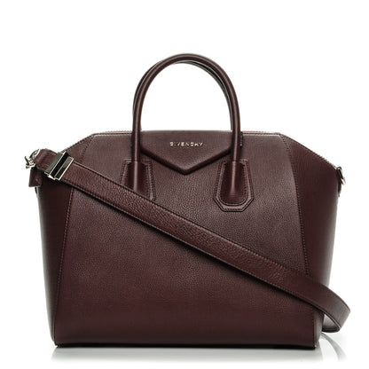 Givenchy Sugar Goatskin Medium Antigona Oxblood 1 of 7