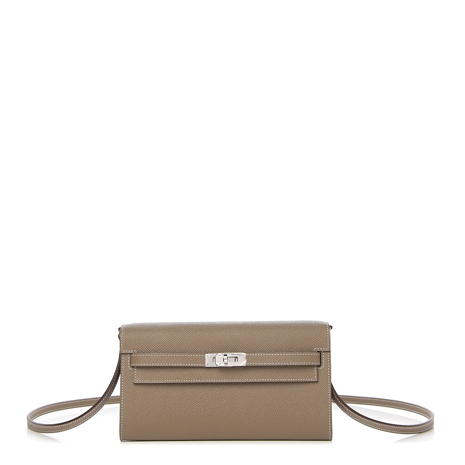 Hermes Epsom Kelly Wallet To Go Etoupe 1 of 8
