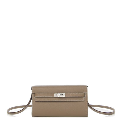 Hermes Epsom Kelly Wallet To Go Etoupe 1 of 8