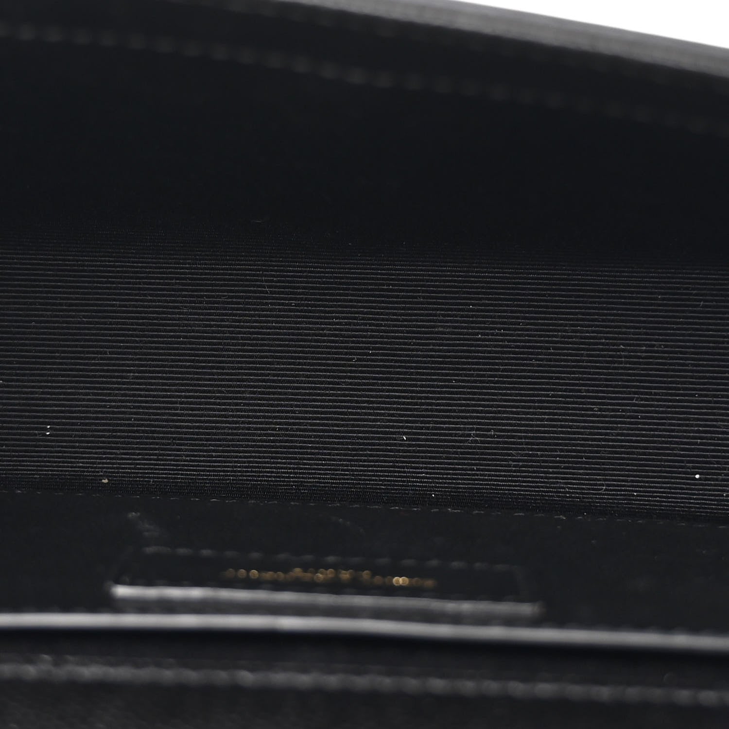 Saint Laurent Grain De Poudre Medium Classic Monogram Kate Satchel Black 5 of 10