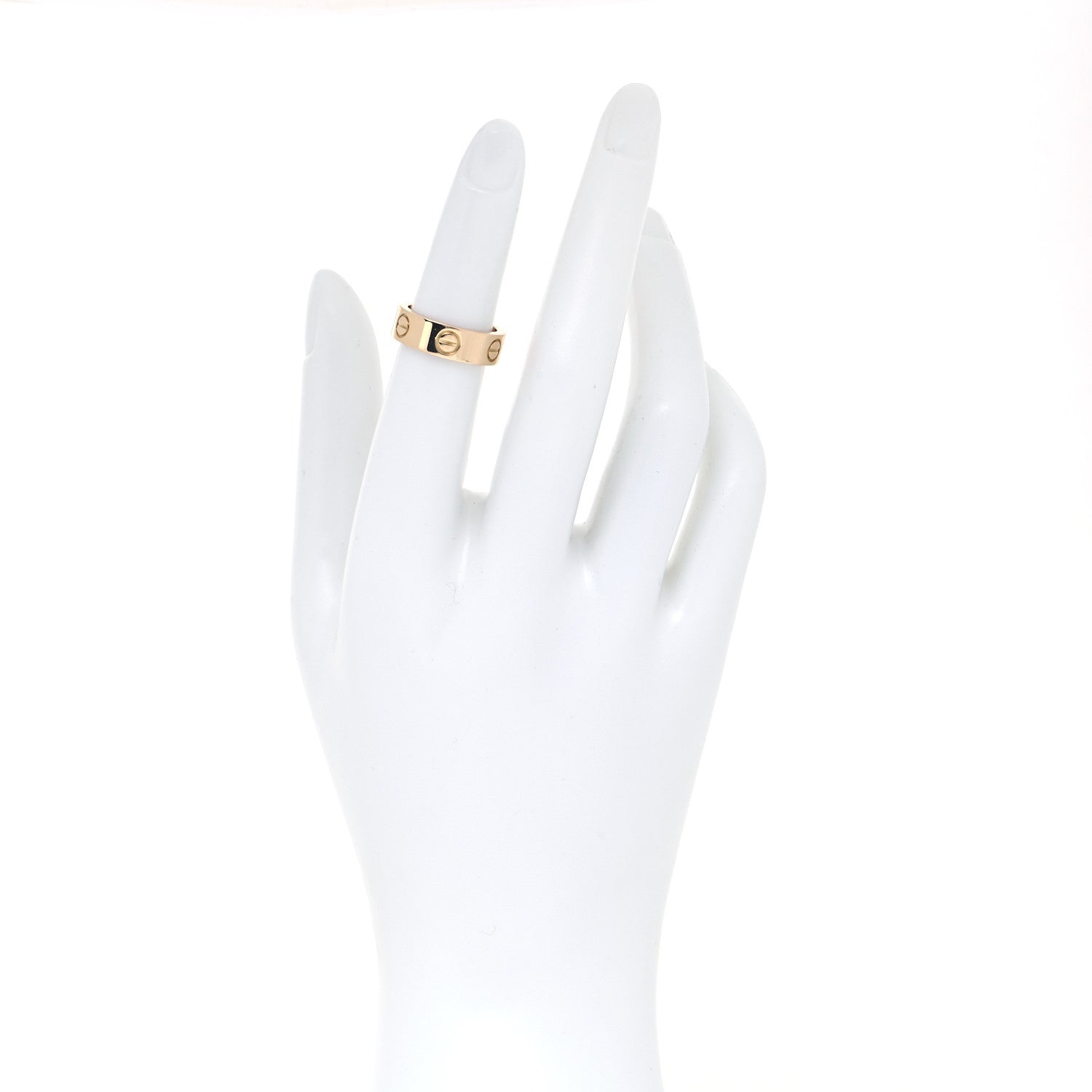 Cartier 18K Yellow Gold 5.5mm LOVE Ring 49 4.75 4 of 10