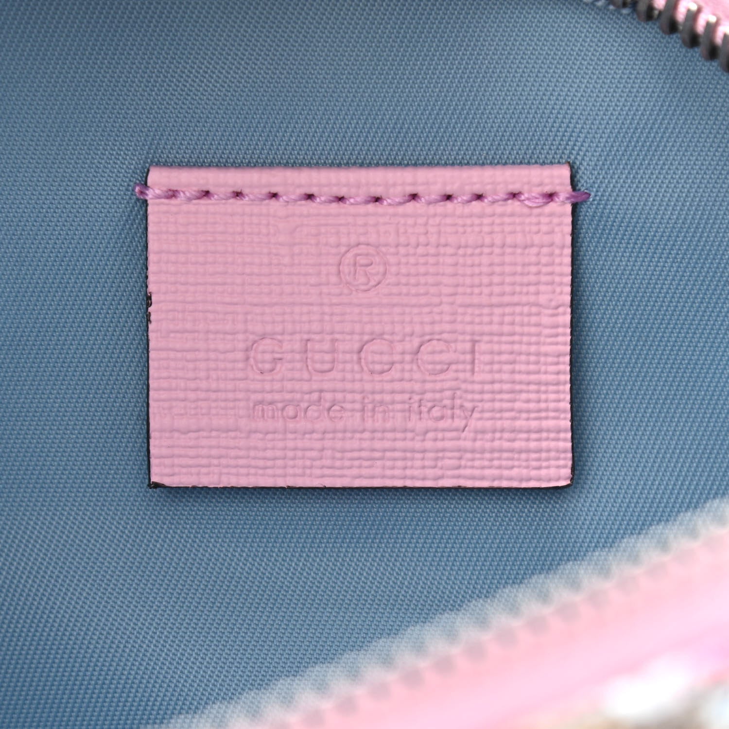 Gucci GG Supreme Monogram Childrens Bunny Print Belt Bag Multicolor 6 of 10