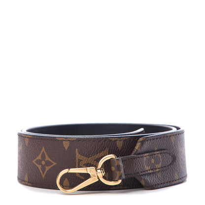 Louis Vuitton Monogram Bandouliere Shoulder Strap Black 1 of 5