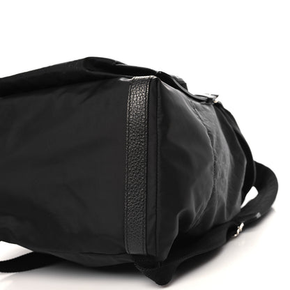 Gucci Nylon Monogram Medium Light Double Buckle Backpack Black 10 of 10