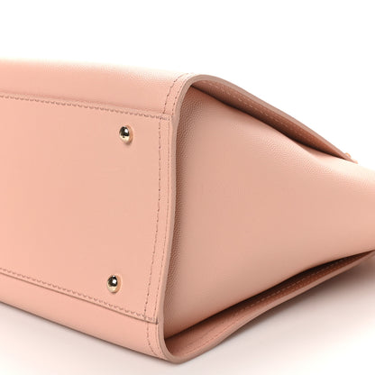 Chanel Caviar Small Studded Deauville Tote Light Pink 10 of 11