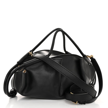 Loewe Shiny Nappa Calfskin Small Paseo Bag Black 3 of 9