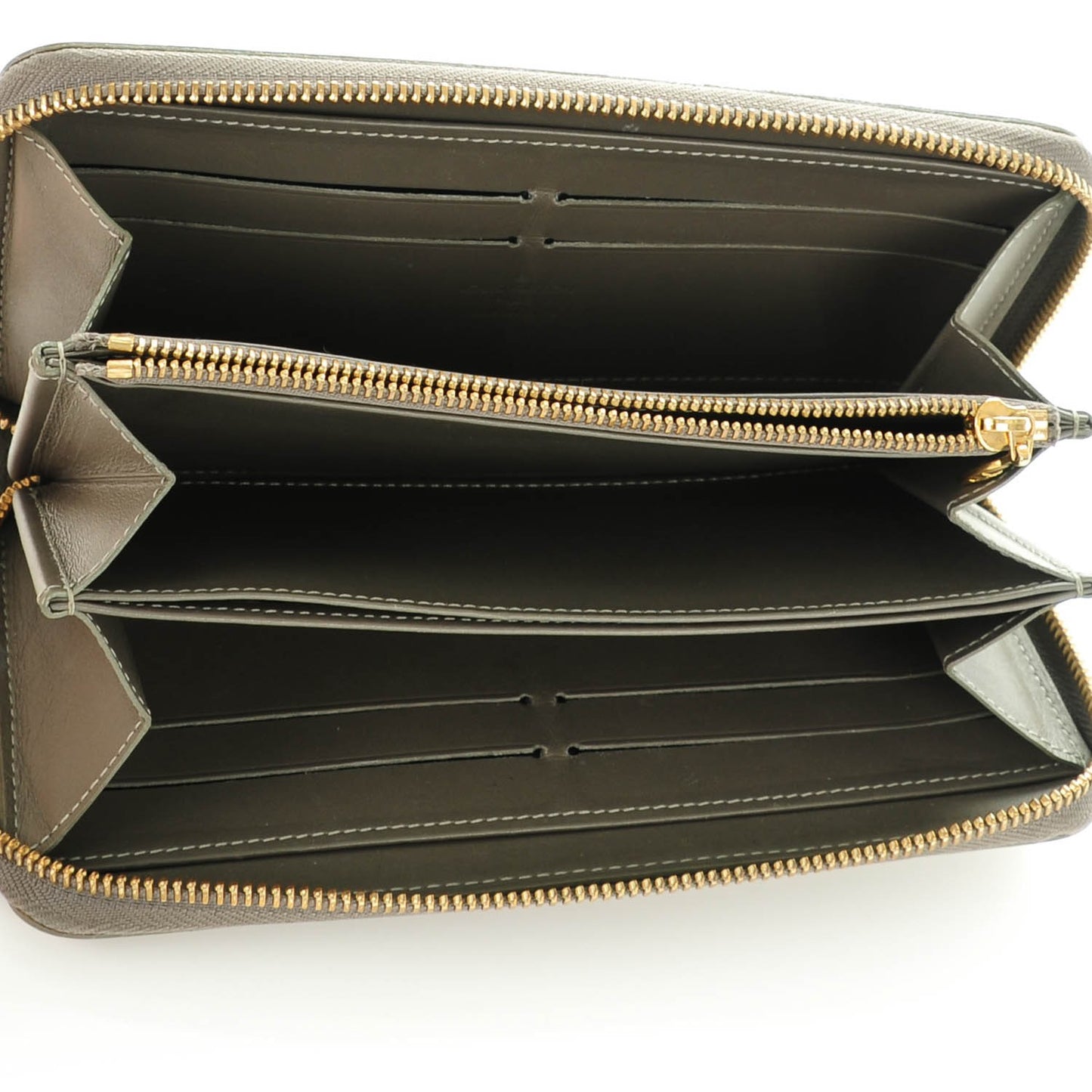 Vernis Zippy Wallet Gris Art Deco