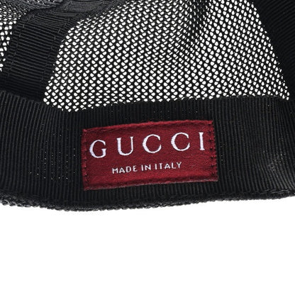 Gucci GG Supreme Monogram Baseball Hat M 58 Black 9 of 11