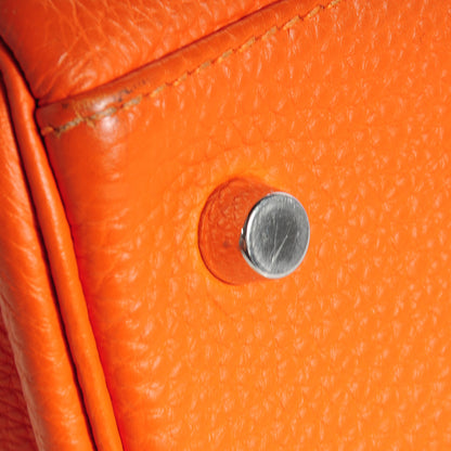 Hermes Togo Shoulder Kelly 40 Orange 6 of 21