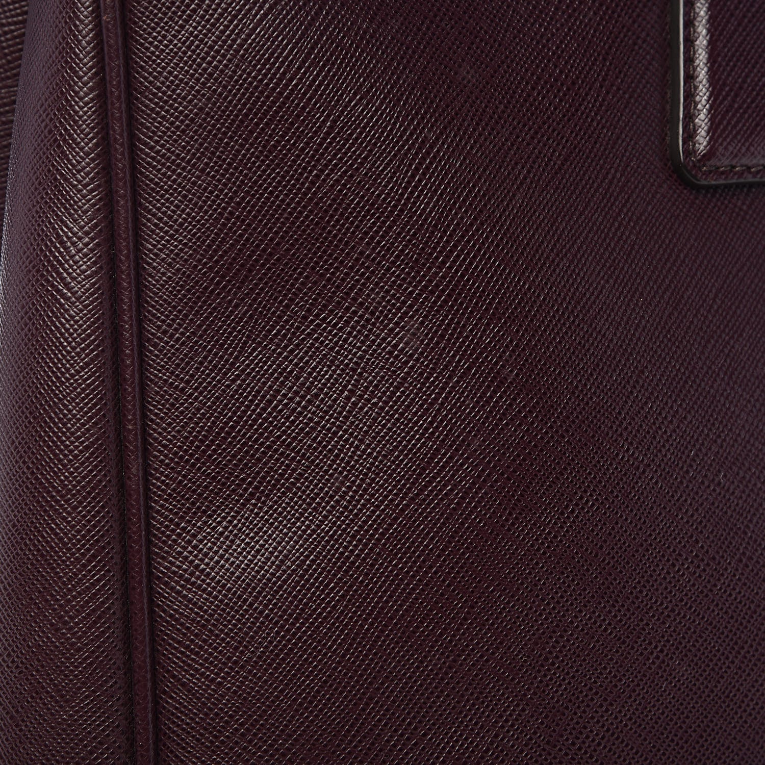 Prada Saffiano Large Galleria Double Zip Tote Granato 13 of 20