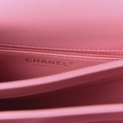 Chanel Lambskin Quilted Small Trendy CC Flap Dual Handle Bag Pink 8 of 11