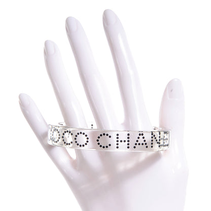 Chanel Resin Coco Bangle Clear 2 of 4