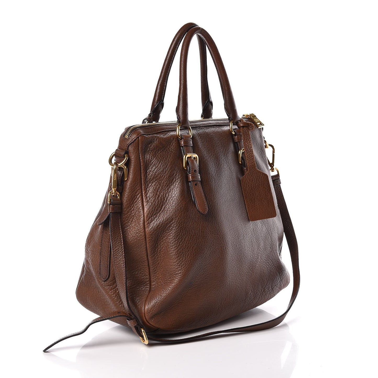 Deerskin Tote Bruciato
