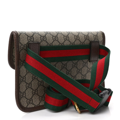 Gucci GG Supreme Monogram Neo Vintage Web Belt Bag Brown 2 of 8