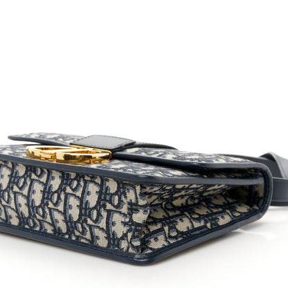 Christian Dior Oblique 30 Montaigne Flap Bag Blue 11 of 11