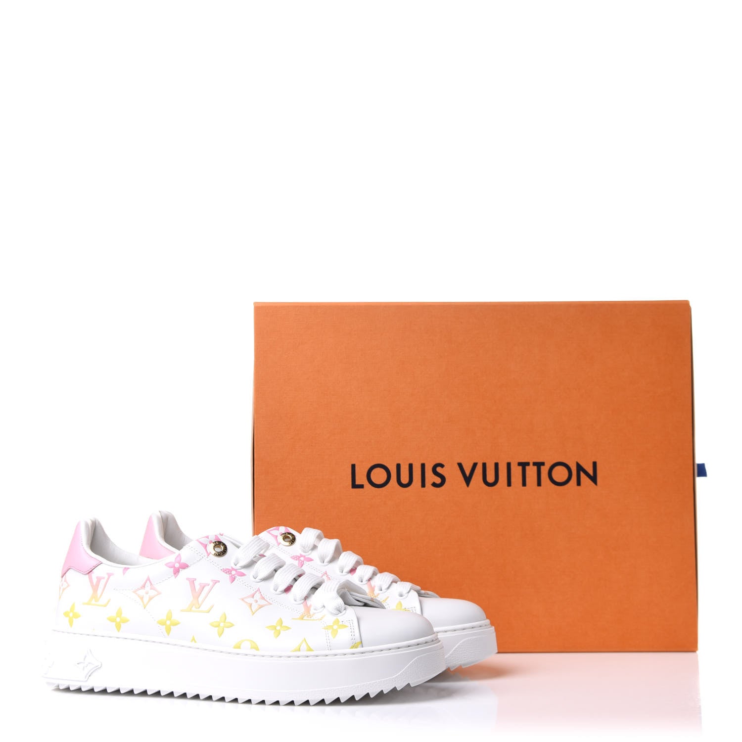 Louis Vuitton Monogram By The Pool Time Out Sneakers 41 Rose 12 of 12