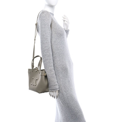 Celine Grained Calfskin Triomphe Mini Cabas Anais Modern Taupe 2 of 12