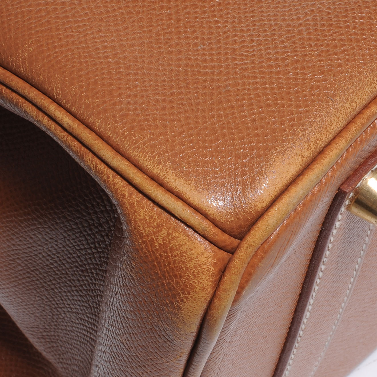 Epsom Birkin 35 Gold