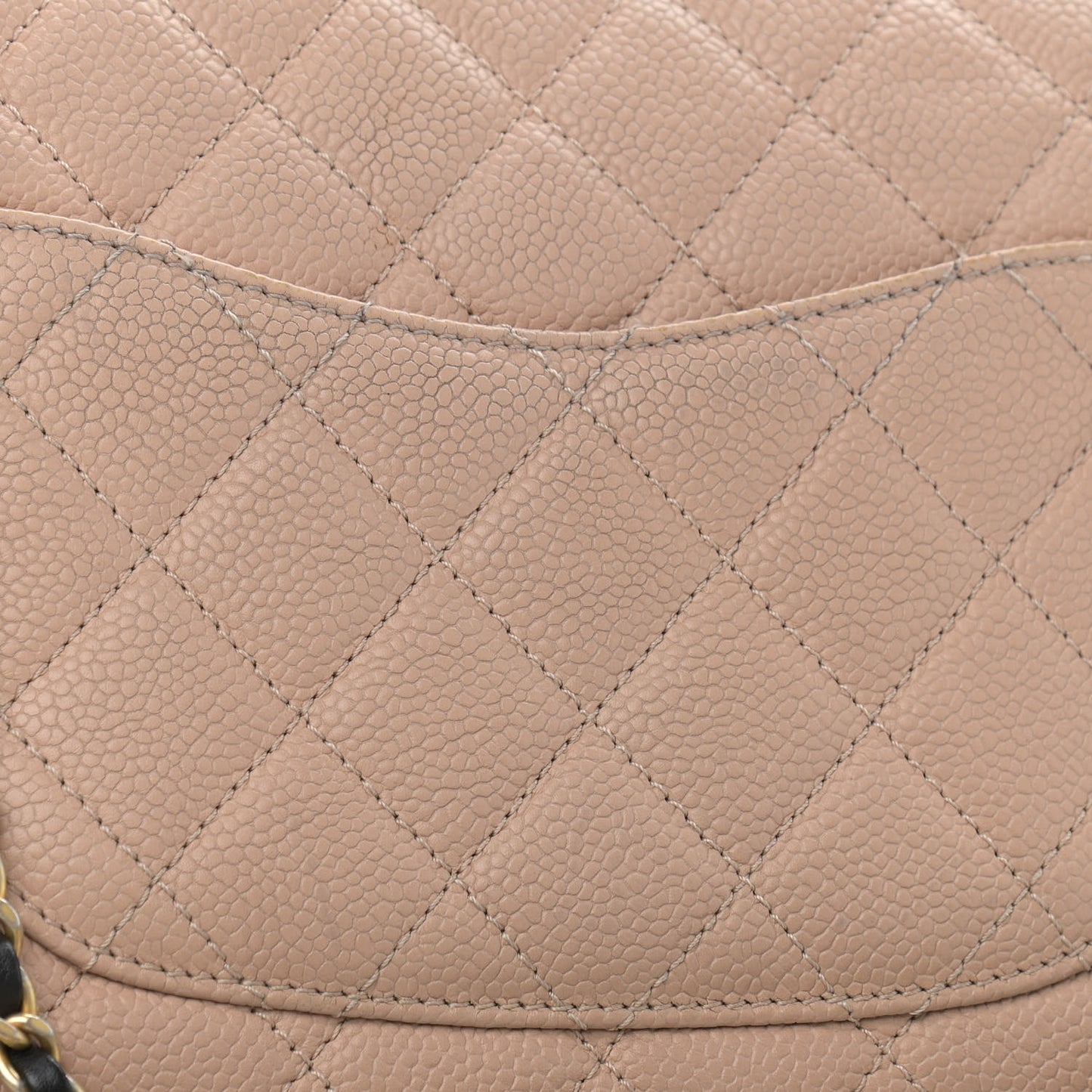 Caviar Quilted Small CC Filigree Flap Beige Black