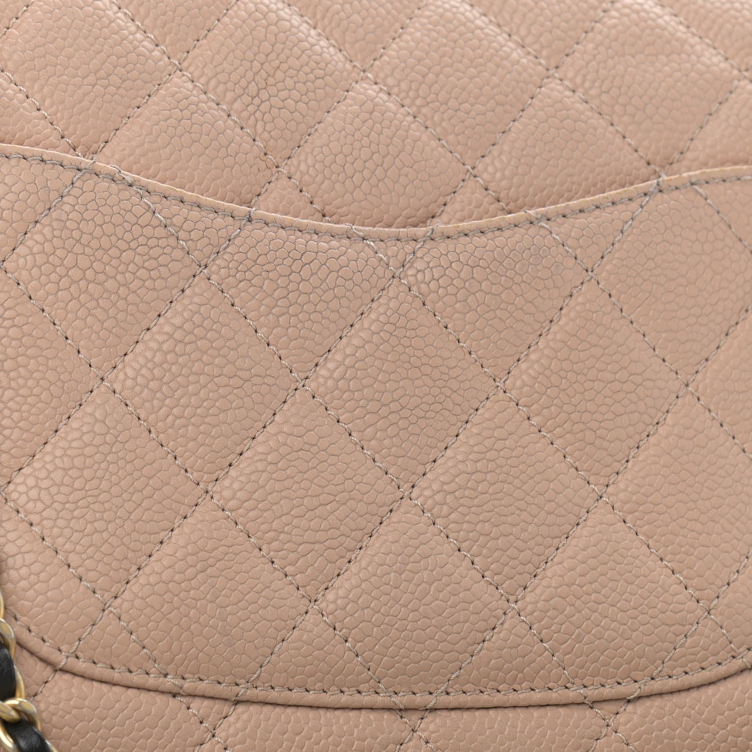 Chanel Caviar Quilted Small CC Filigree Flap Beige Black 16 of 17