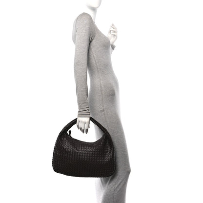 Bottega Veneta Nappa Intrecciato Medium Veneta Hobo Ebano 2 of 9