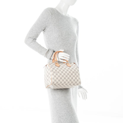 Louis Vuitton Damier Azur Speedy 25 2 of 7